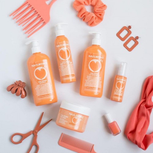 Naturtint Curly shampoo - 330 ml, vegansk uden sulfater og silikone