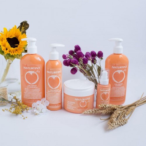 Naturtint Curly shampoo - 330 ml, vegansk uden sulfater og silikone