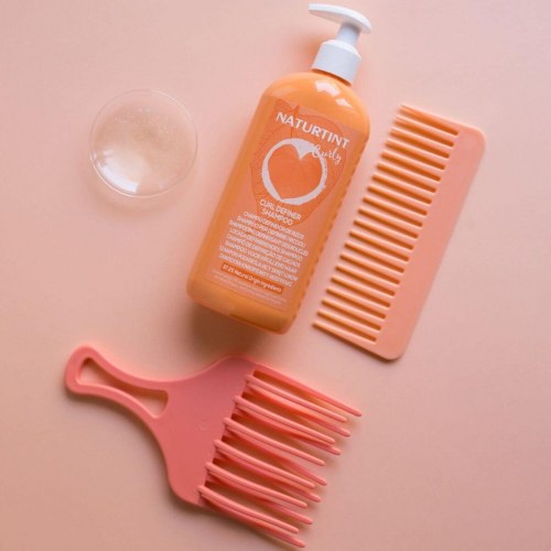 Naturtint Curly shampoo - 330 ml, vegansk uden sulfater og silikone