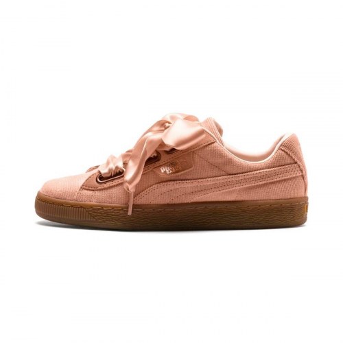 Puma Basket Heart Corduroy dame sneakers - str. 39