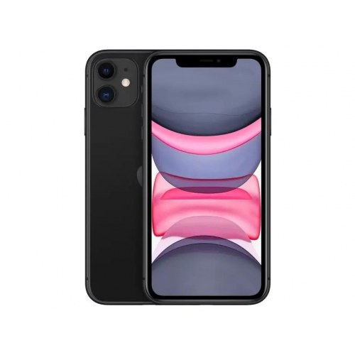 Apple iPhone 11 6,1" 64 GB – Sort (RENOVERET) (OUTLET A)