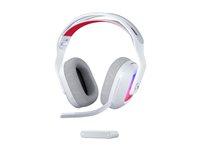 Logitech G Astro A20 X gaming-headset - trådløs/med kabel, hvid billede