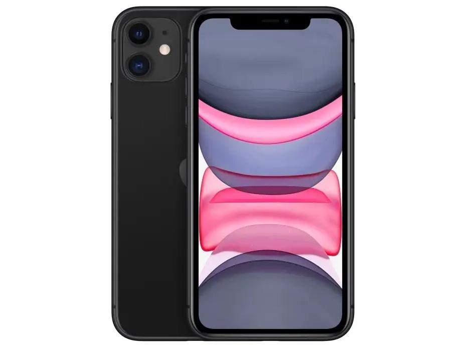 Apple iPhone 11 6,1" 64 GB - Sort - (RENOVERET) billede