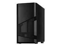 Inter-Tech SM-007 Enforcer - micro ATX tower kabinet med hærdet glas, sort billede