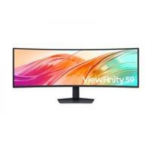 Samsung ViewFinity S9 S49F950UAU 49" kurvet UltraWide VA-skærm - 5120 × 1440, 120 Hz, USB‑C