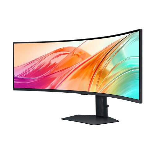 Samsung ViewFinity S9 S49F950UAU 49" kurvet UltraWide VA-skærm - 5120 × 1440, 120 Hz, USB‑C
