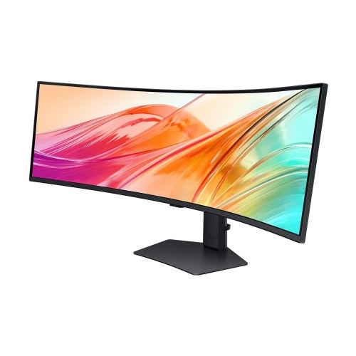 Samsung ViewFinity S9 S49F950UAU 49" kurvet UltraWide VA-skærm - 5120 × 1440, 120 Hz, USB‑C