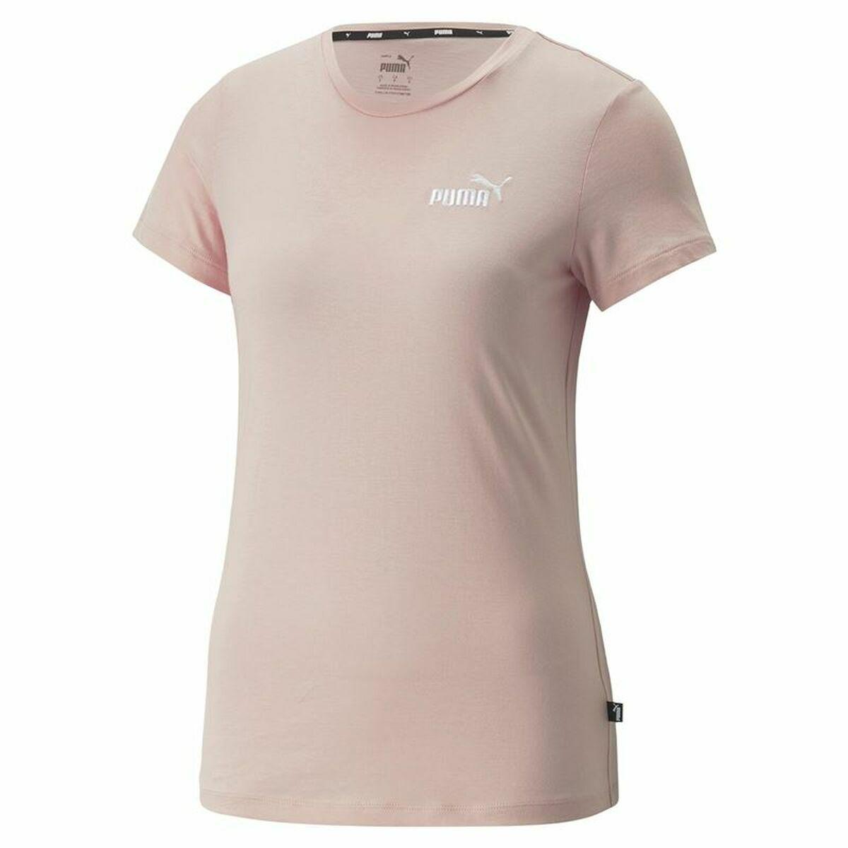Puma Essentials+ Embroidery kortærmet T-shirt til kvinder - XS