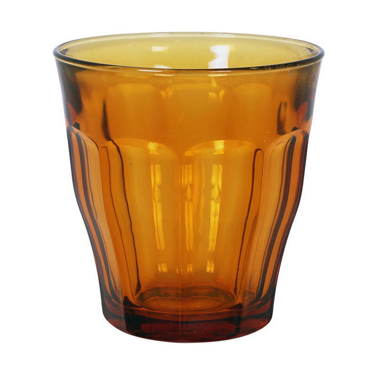 Duralex Picardie glassæt - rav, 250 ml, 6 stk (OUTLET B)