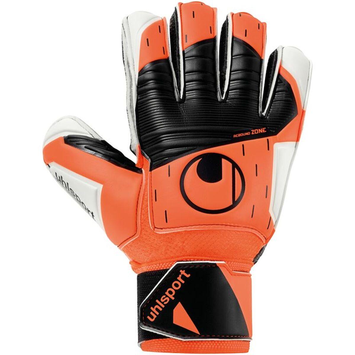 Uhlsport målmandshandsker - Orange, voksne str. 7,5