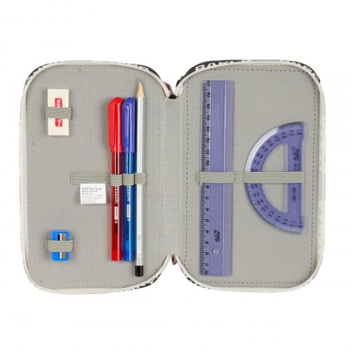 F.C. Barcelona penalhus - sort, 12,5 × 19,5 × 5,5 cm, 37 dele