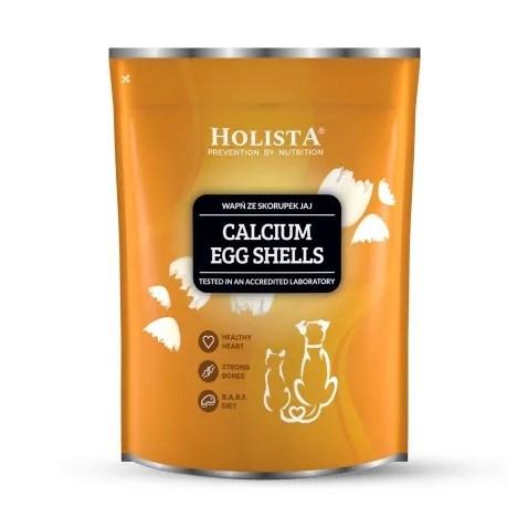 HOLISTA Kalcium fra æggeskaller - tilskud til hunde og katte - 1.000 g