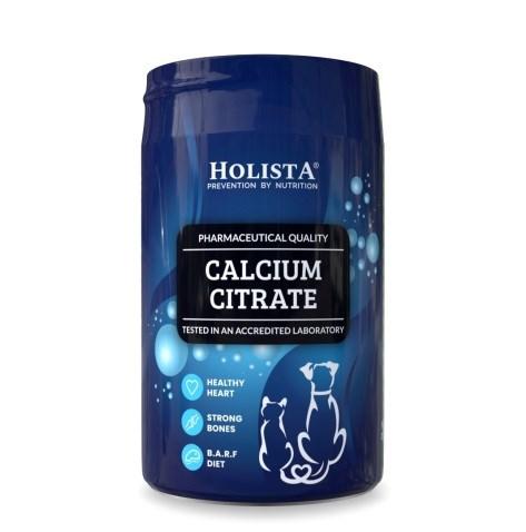 HOLISTA Calciumcitrat – kosttilskud til hunde og katte, 200 g