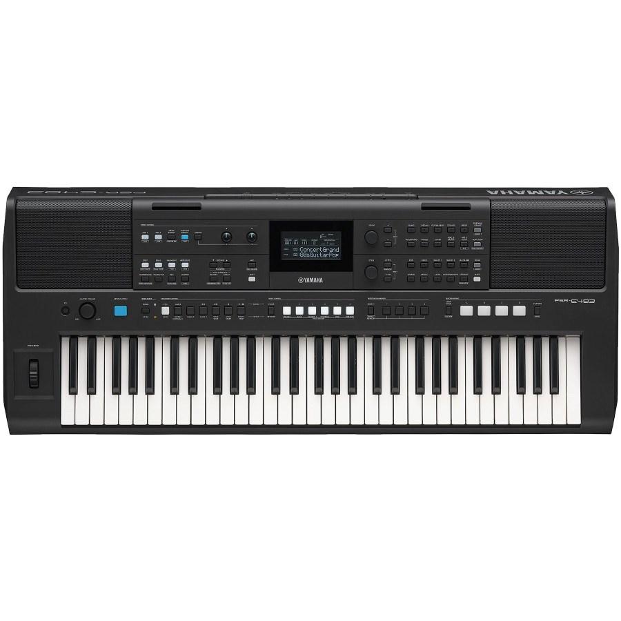 Yamaha PSR-E483 – 61-tangenters bærbart keyboard