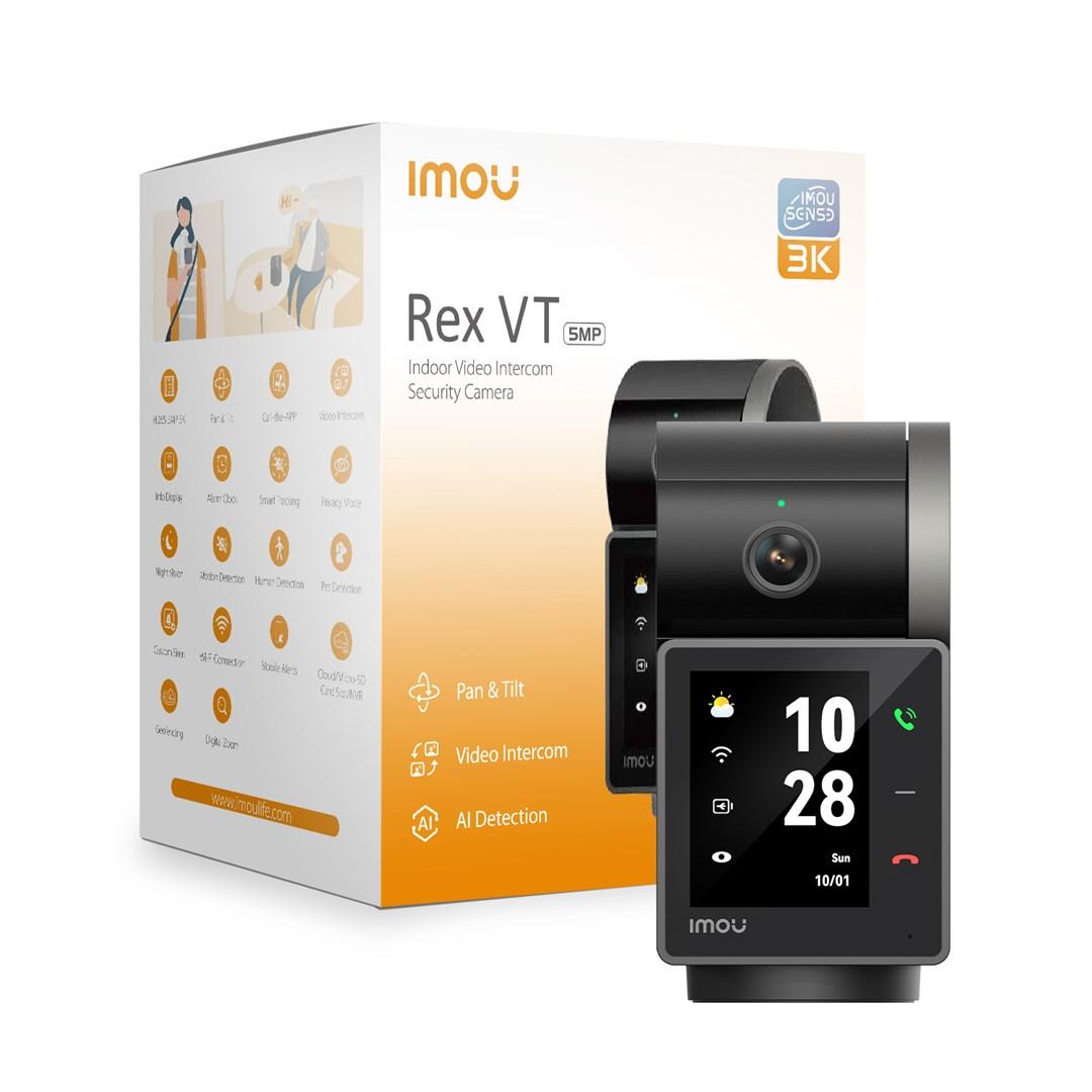 Imou Rex VT Pro indendørs IP-kamera 5 MP 3K - skrivebord billede