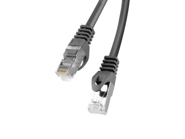Lanberg PCF6-10CC-0500-BK netværkskabel - Cat6 F/UTP, RJ-45 han/han, 5 m, sort billede