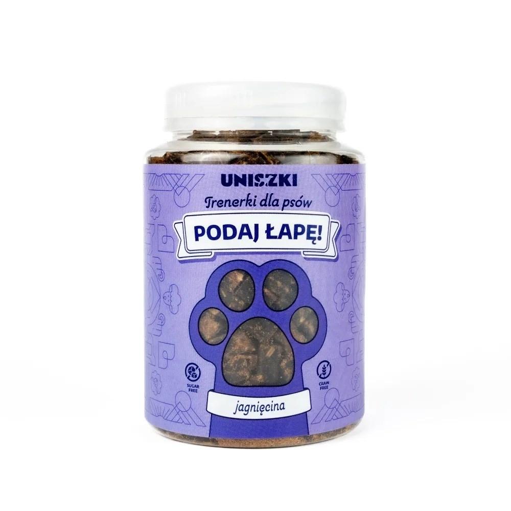 UNISZKI Podaj łapę – lammegodbid til hunde, 150 g