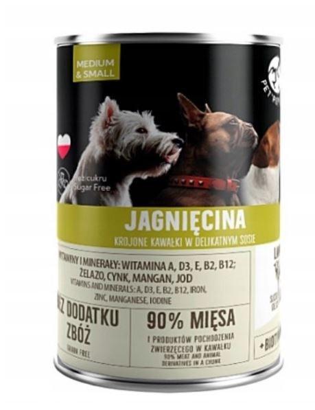 PetRepublic Adult Medium & Small – vådfoder med lam 400 g