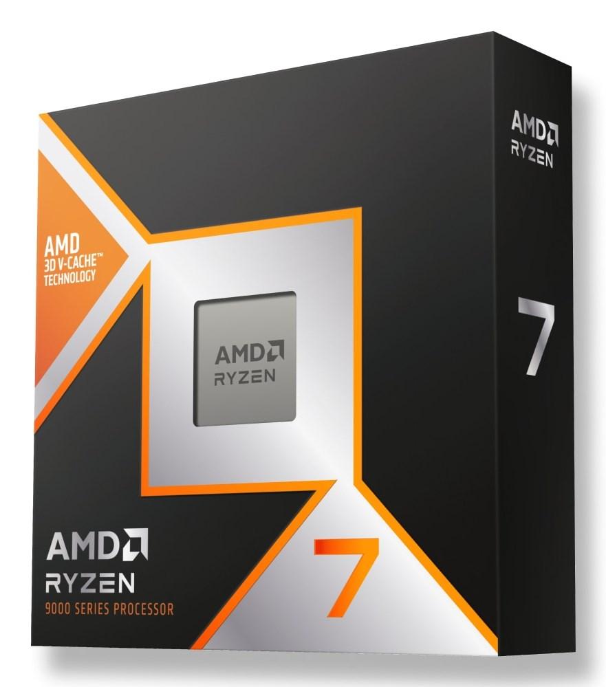 AMD Ryzen 7 9850X3D CPU 4,7 GHz, 96 MB L3 - Box
