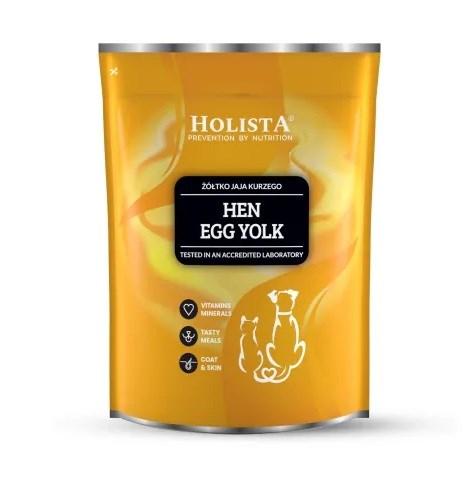 HOLISTA æggeblomme til hunde og katte – kosttilskud, 500 g