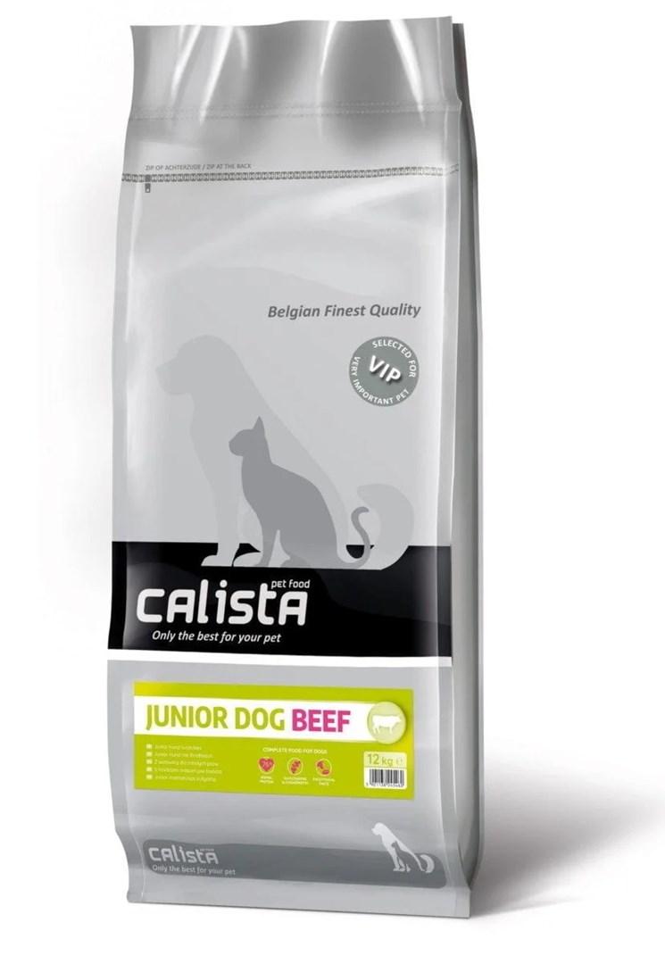 CALISTA Junior Beef tørfoder til hund – 12 kg