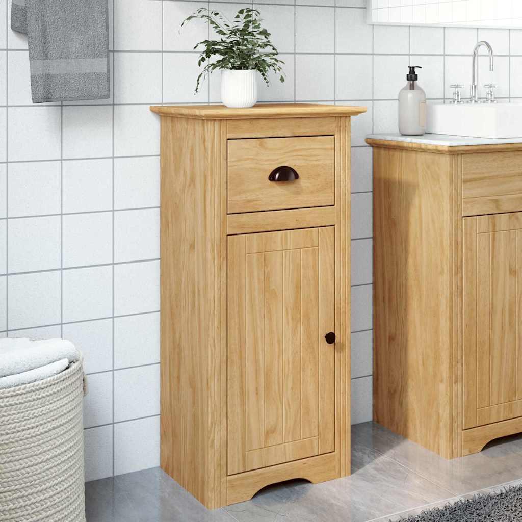 Badeværelsesskab med skuffe BODO Honningbrun 44 x 30 x 90 cm