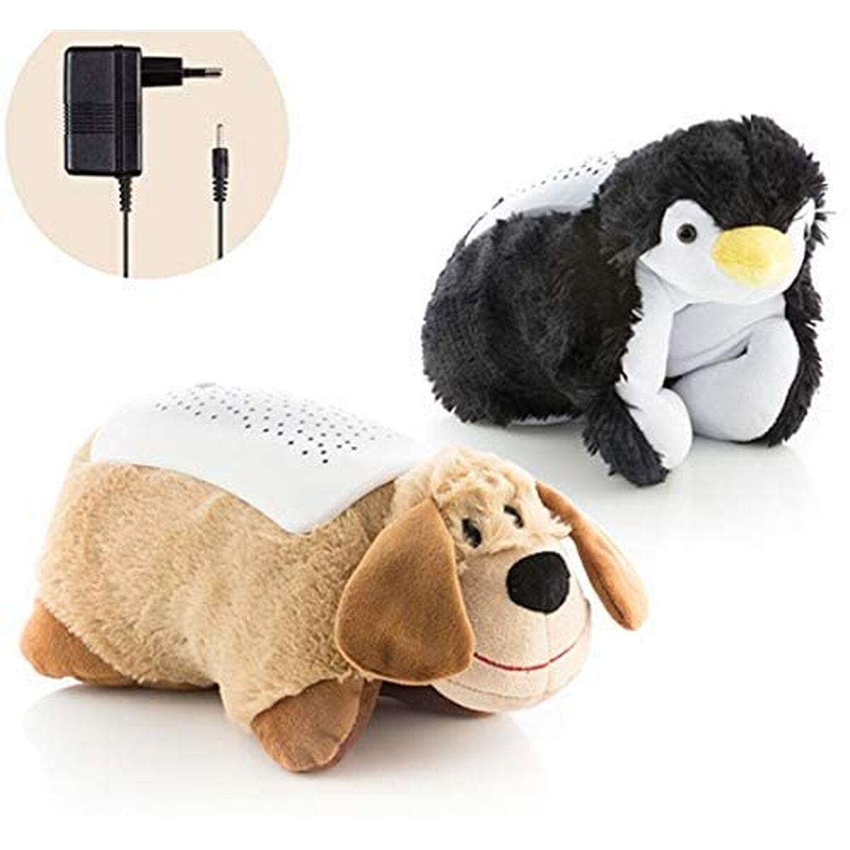 Dukke - elektrisk natlys-plysdyr til børn 3+ (OUTLET A)