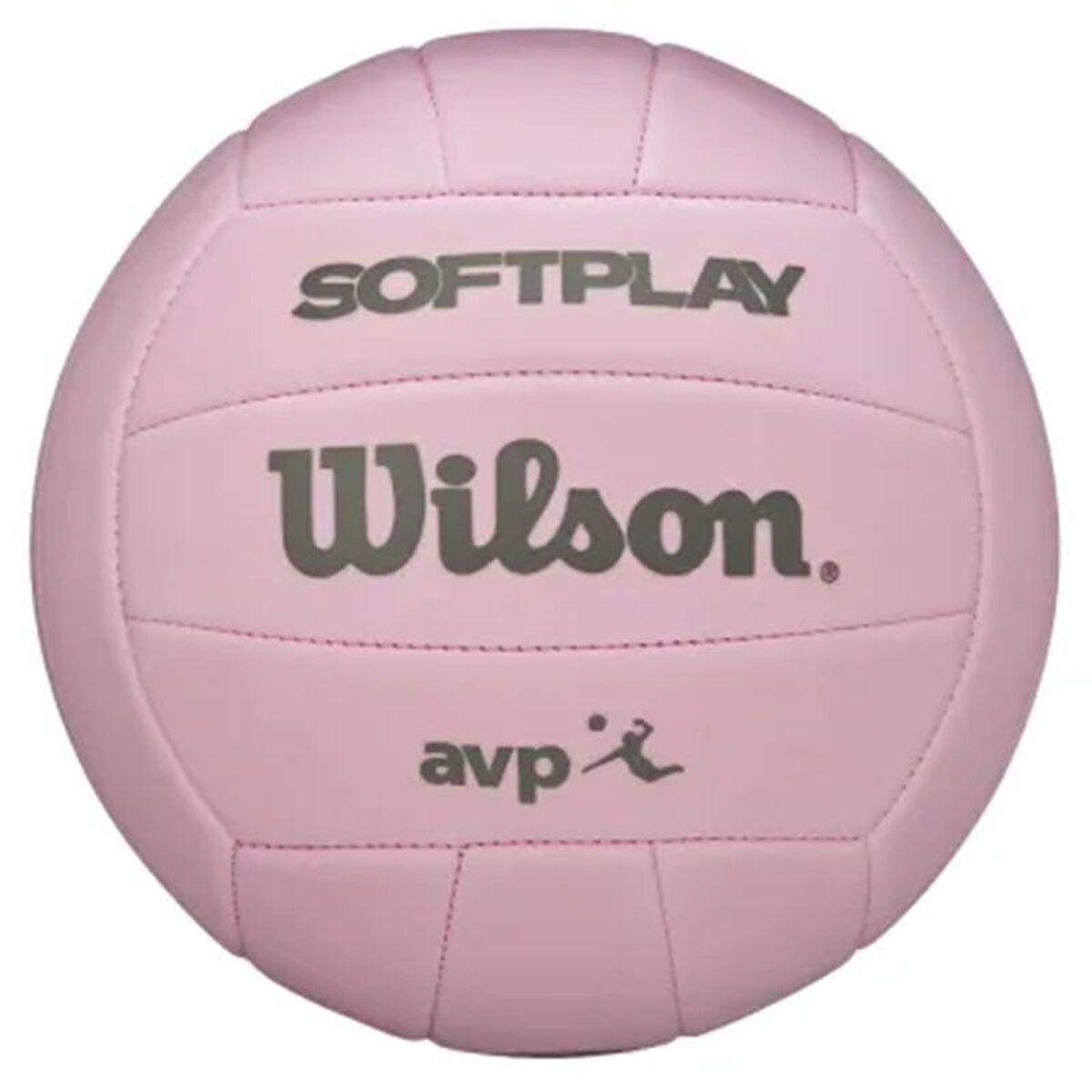 Wilson Soft Play volleyball - pink, syntetisk læder