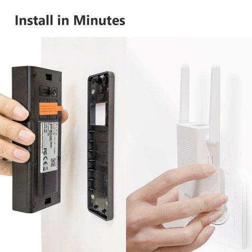 Imou DB60 trådløs dørtelefon – sort