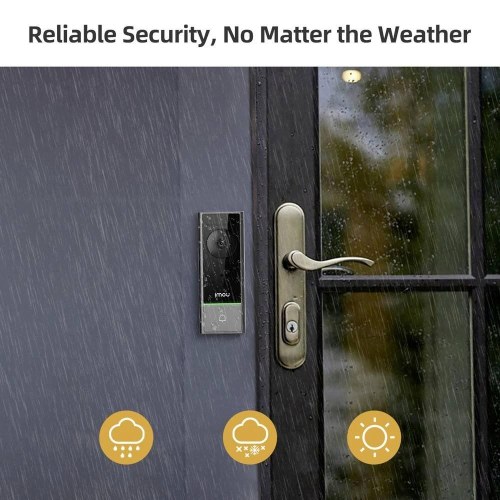 Imou DB60 trådløs dørtelefon – sort