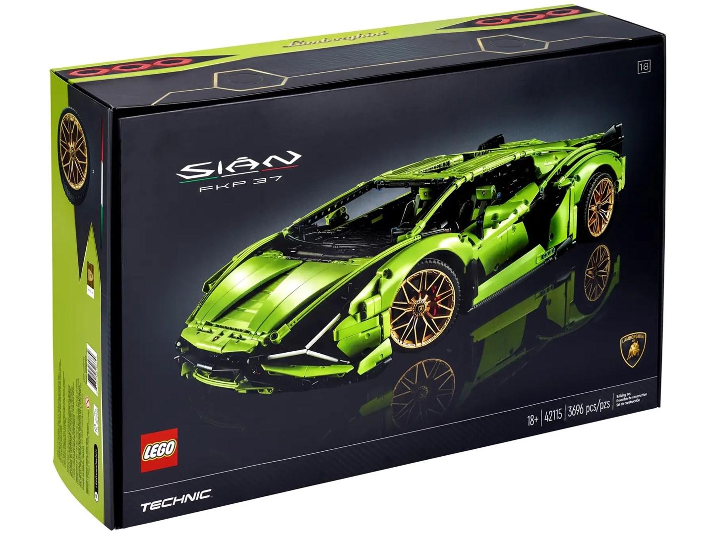 LEGO Technic 42115 Lamborghini Sián FKP 37 - byggesæt til voksne