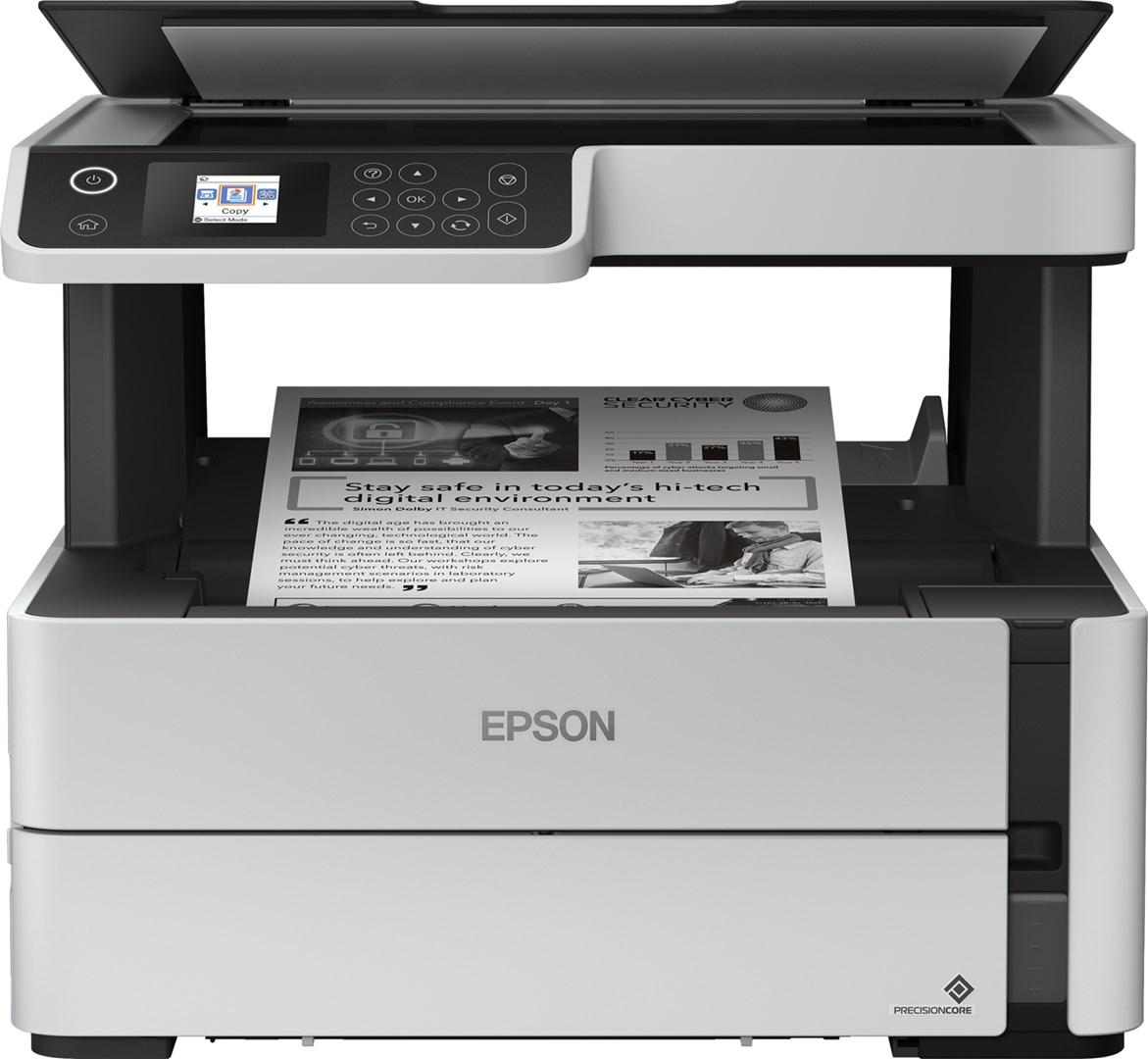 Epson EcoTank M2170 monokrom inkjet A4 med Wi‑Fi, 39 ppm billede