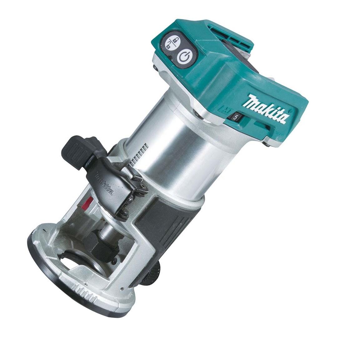 Makita DRT50Z overfræser - 18V, batteridrevet