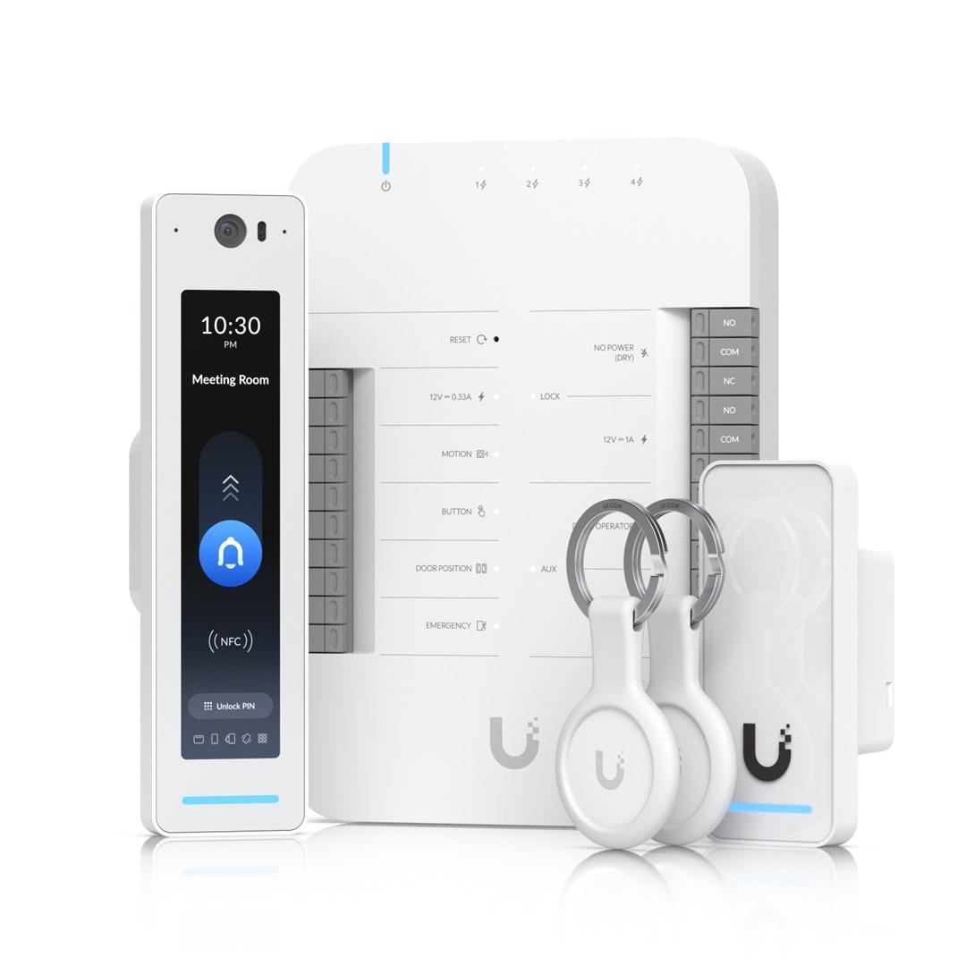 Ubiquiti UniFi Access G3 Starter Kit Pro - adgangskontrol, hvid/grå billede