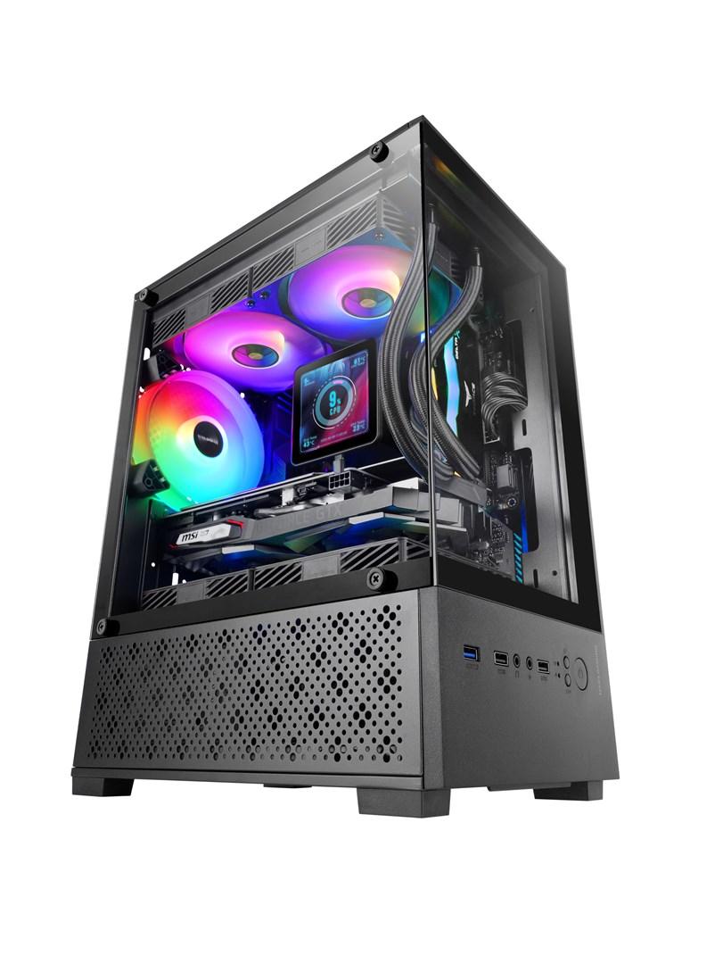 TACENS Mars Gaming MC-SE2 Mini Tower – sort PC-kabinet
