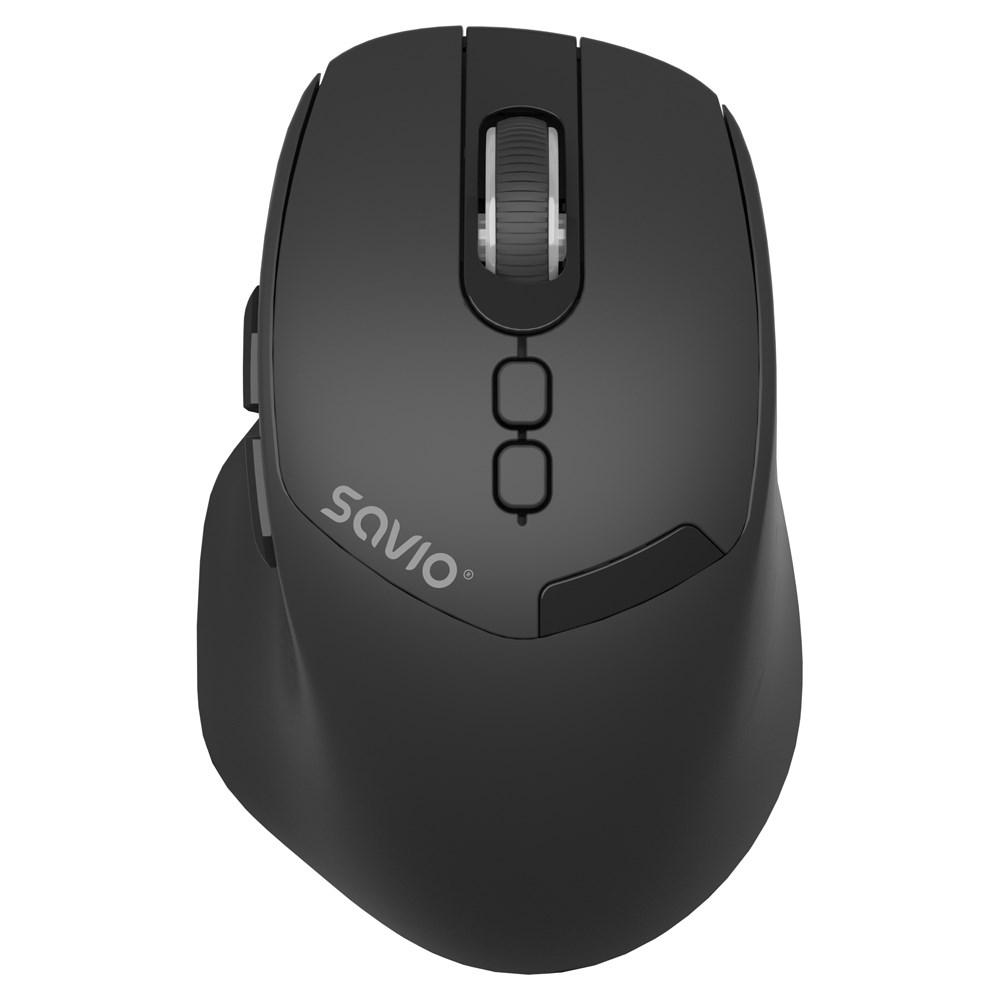 Savio MB-06 trådløs mus - ambidextrous Bluetooth, 3.800 DPI