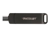 Patriot Supersonic Rage R550 1 TB USB 3.2 Gen 1/USBC USB-stick  Sort