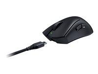 Razer DeathAdder V3 Pro – optisk trådløs/med kabel gaming-mus – sort billede