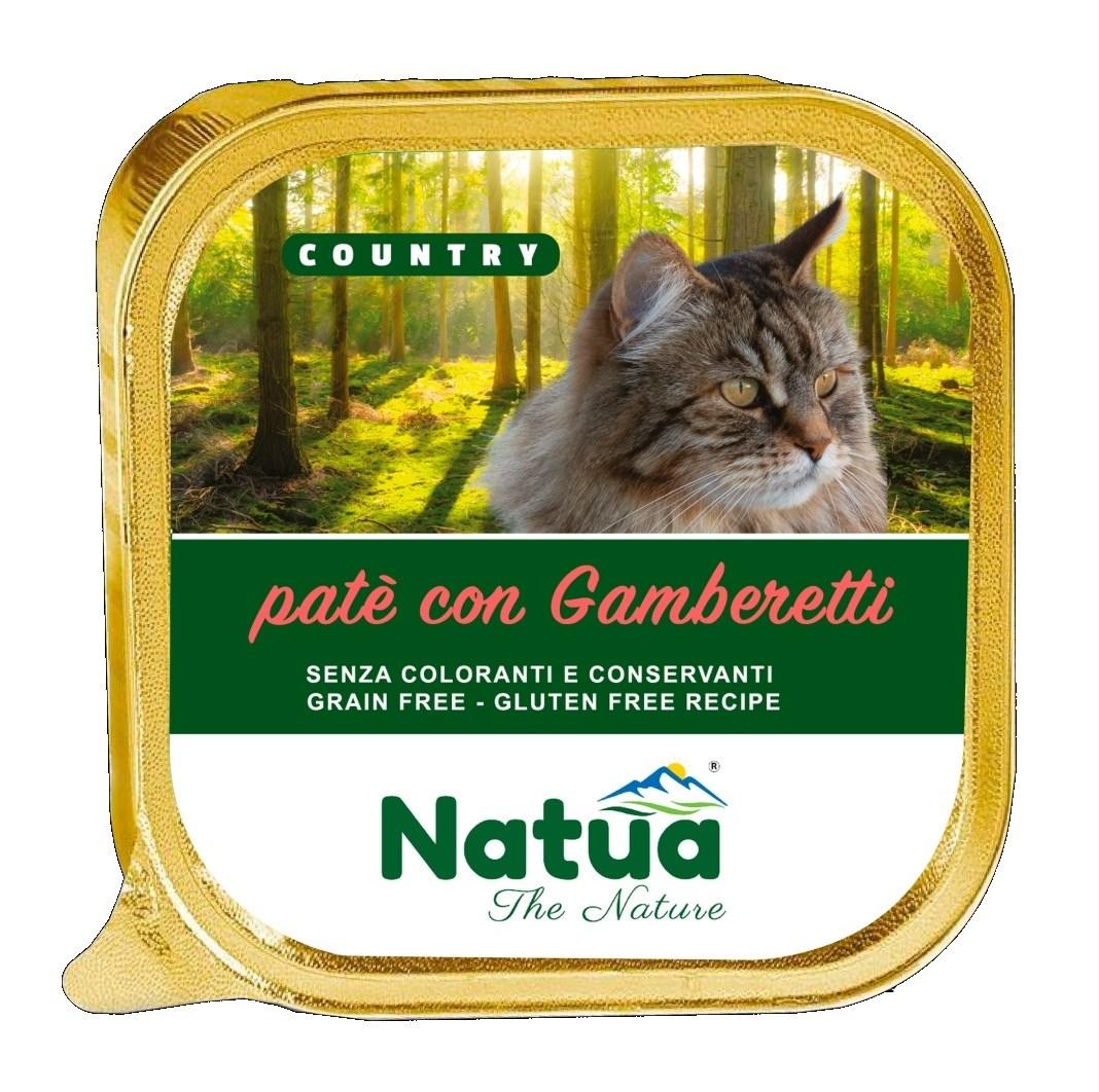 Natua Country paté med rejer – vådfoder til kat, 100 g