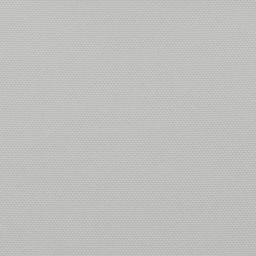 Solsejl 7x6 m 100 % polyesterstof lysegrå