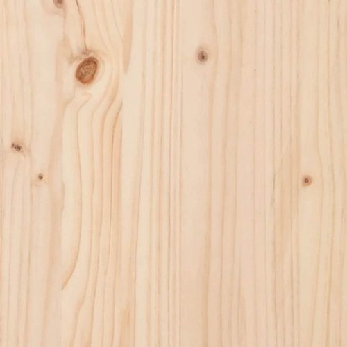 Hundeseng i massivt fyrretræ - 65,5 × 50,5 × 70 cm