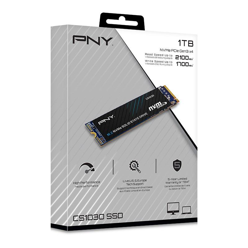 PNY CS1030 1 TB M.2 NVMe SSD - PCIe 3.0 x4 billede