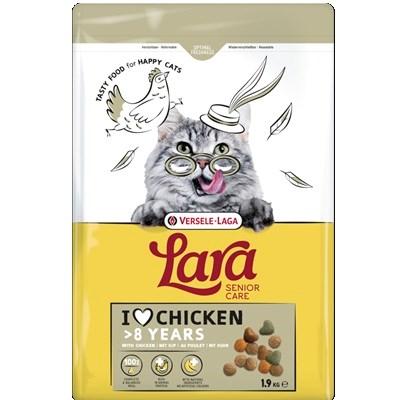 Versele-Laga Lara Senior kylling – tørfoder til kat, 1,9 kg