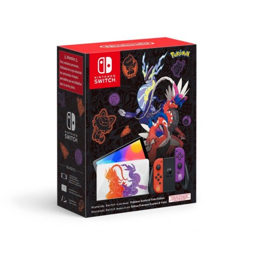Nintendo Switch OLED – Pokémon Scarlet & Violet Edition 7" 64 GB – Multifarvet