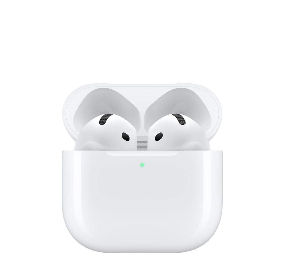 Apple AirPods 4 trådløse in-ear høretelefoner – hvid