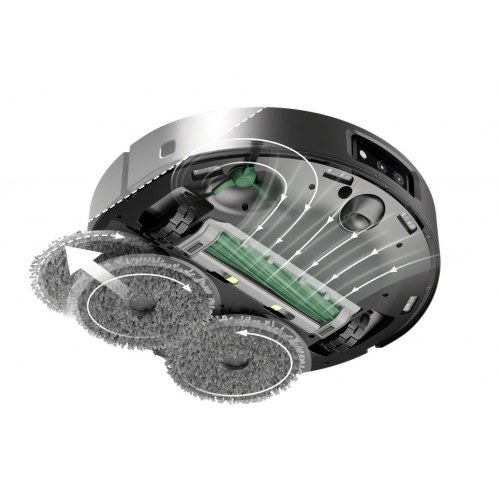 iRobot Combo 505 Plus robotstøvsuger og moppe – Sort