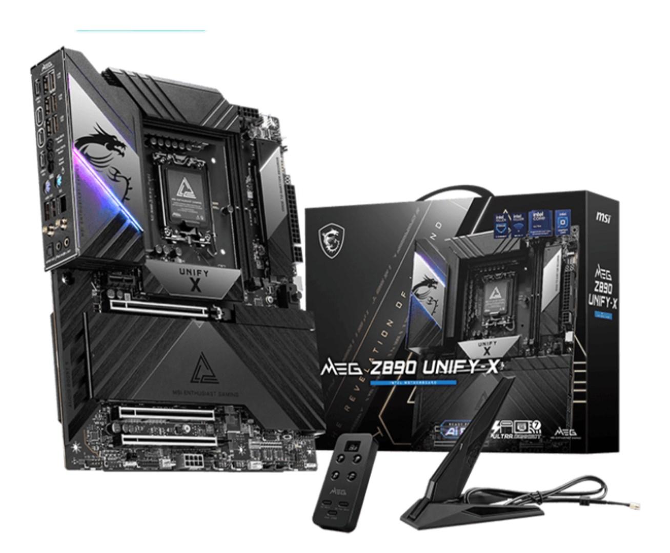 MSI MEG Z890 UNIFY-X bundkort - Intel Z890, LGA1851, ATX billede