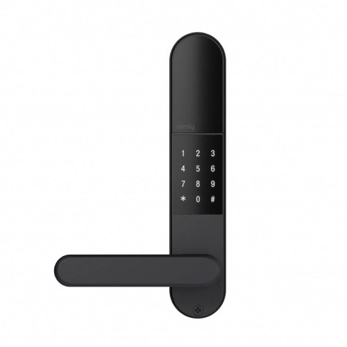 Nimly Touch Pro dørhåndtag med kodelås – sort