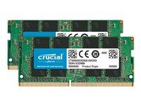 Crucial DDR4 16 GB (2×8 GB) 3200 MHz CL22 SO‑DIMM 260-pin - Ikke‑ECC billede
