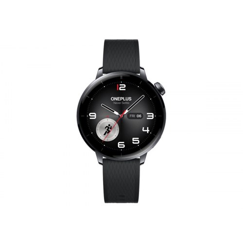 OnePlus Watch 3 43 mm - sort stål smartwatch